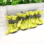 4Pcs/Set Dog Paw Protector, Thickened Warm Dog Boots, Anti-Skid Dogshoes Snow Boots With Elastic Buckle - Image 10