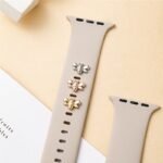 1Pc Bee Design Smart Watch Accessory For Iwatch Decoration 38Mm, 40Mm, 41Mm, 42Mm, 44Mm, 45Mm Watch Band Accessories