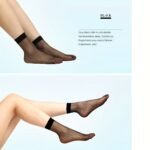 5 Pairs Of Crystal Short Socks, Comfortable, Invisible, Ultra-Thin, Anti-Snagging Crystal Stockings. - Image 8