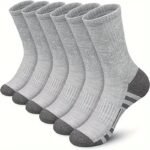 10 Or 20 Or 30 Pairs Of Men'S Fashion Crew Socks, Comfy Breathable Thin Sport Socks For All Seasons Wearing - Image 6