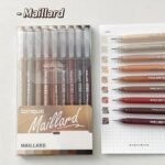 1Pc, 9Pcs Set Of Morandi Retro Color Palette Handwriting Pens, Multi-Color Painting And Doodling Pens, Stackable Color Ink Refills, Neutral Pens - Image 15