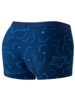 4Pcs Men'S Fashion Pattern Print Boxer Briefs, Crotch Mid-Waist Breathable Comfortable Boxer Trunks, Elastic Sports Shorts, Men'S Casual Underwear For Daily Wear - Image 7