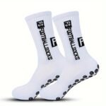 10/5/1Pairs Football Socks Men Rubber Non-Slip Towel Bottom Sport Socks - Image 7