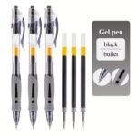20Pcs Retractable Gel Pens, 0.5Mm Black Red Blue Neutral Gel Pens, Telescopic Gel Ink Ball Pens, 10 Gel Pen +10 Gel Pen Refills, Suitable For Diary, Office, School And Home Writing - Image 11