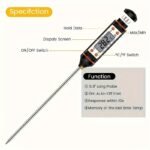 1Pc Meat Food Instant Read Bbq Garden Kitchen Outdoor Camping Cooking Barbecue Digital Thermometer Used For Milk Heating Candy Baking Grilling And Other Kitchen Gadgets - Image 8