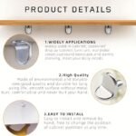 20-Pack Durable Metal Shelf Support Pegs - Easy Install Cabinet Shelf Brackets For Kitchen, Wardrobe, Closet, Bookshelf - Versatile Shelving Hardware Anchors - Image 5