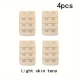 4Pcs Set Of 2-Hook Bra Strap Extensions, Comfortable And Adjustable Bra Buckle, Women'S Underwear And Accessories - Image 5