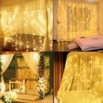 600 Led Usb Curtain Lights With Remote Control For Indoor And Outdoor Holiday Decorations - Image 4