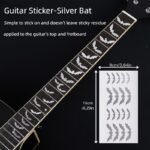 Guitar & Ukulele Fretboard Stickers - Durable Abs, Enhance Your Instrument'S Look