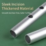 Irish Whistle C/D Key Aluminum Alloy Material Suitable For Beginners Straight Vertical Flute Instrument - Image 12