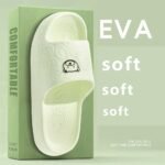 1 Pair Unisex Eva Slippers - Casual Solid Color Slip-On Slides For Summer Indoor Bathroom Shower, Soft Anti-Slip Sole Sandals With Hand Washable Inner & Insole - Image 9