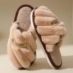 Winter Women'S Anti-Slip Warm Slippers Home Indoor Comfortable Couple Slippers Women - Image 7