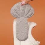 Soft Tpe Heel Cushion Pads 1 Pair - Anti-Slip Heel Grips For Shoe Sizing Adjustment, Breathable Damping Heel Inserts With Increase Height Feature, Comfortable Letter Detail Cuttable Insoles - Image 8