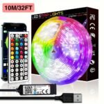 Hbowmdjia Led Light For Bedroom,With App Control And 44Key Remote Control,Can Be Timed And Changes Color Sync With App. Length Can Be Cut.Easy To Install. Used For Room Decoration, Tv Background Light, Party Light, Bedroom Night Light, And Fun Light. - Image 7