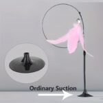 Interactive Cat Teaser Toy With Strong Suction Cup Base, Flexible Wire Rod, Self-Amusement Pet Stick For All Cats - Image 7