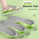 1Pair Deodorization Insoles, Shock Absorption Comfortable Foot Pads, Suitable For Sports Shoes - Image 4