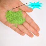 10G Vibrant Fluorescent Decorative Marbles - Luminous Glow Pigment Gravel For Diy Garden Party Decorations, Bright Sand And Stone Accents - Image 2