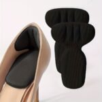 Double Thick Half-Inch T-Shaped Foam Heel Cushion And Heel Cup - High Heel Use, Non-Slip, Durable, Soft, Comfortable, Breathable - Image 3