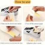 Shoe Stickers - Insoles Stickers For Sneakers And Casual Shoes - Sweat-Absorbent & Fragrant, Odor-Controlling, And Breathable Solution For Foot Hygiene, Suitable For All Shoes - Image 7