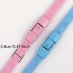 1 Pair Easy-Install Elastic Flat Shoelaces With Metal Buckles - No-Tie, Lightweight & Durable Polyester Blend - Ideal For Sneakers, Hiking & Casual Shoes - Handwashable, Shoe Accessories - Image 2