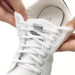 Quick-Tie Elastic Shoelaces For Sneakers - 1 Pair, 100.08Cm Length, No-Tie Design With Metal Lock, Durable Nylon, Multiple Colors Available - Image 14