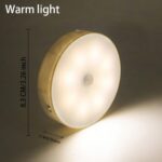 3Pcs/1Pc Motion Sensor Wall Light, Rechargeable Led Night Light, Smart Automatic Switching Lamp For Bedroom, Kitchen, Living Room, Hallway, Room Decoration - Image 3
