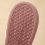 Letter Fluffy Soft Sole Slippers, Soft Sole Bedroom Plush Lined Cozy Shoes, Non-Slip Floor Mute Shoes - Image 3