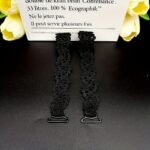 1 Pair Floral Bra Straps - Adjustable Replacement Shoulder Straps For Lingerie, Beige/White/Black With Metal Clasps, Polyester Fabric, Women'S Fashion Accessories - Image 13