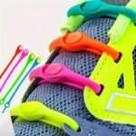 Silicone No-Tie Shoelaces 12Pcs - Preppy Style Elastic Flat Shoe Laces, Solid Color With Rivet Details, Lightweight, Washable For Sneakers - Image 8