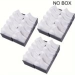 1/5/10/20/30 Pack Of Men'S Spring And Summer Short Socks, Low-Cut Solid Color Black, White, Gray, Moisture-Wicking, Breathable, Invisible Boat Socks, Sweat-Resistant - Image 16