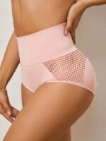 Nadia Go High Waist, Black Mesh Waist Trainer For Women - Supportive, Breathable, And Stylish, Polyamide Fabric, 220G/M?, Waist Support|Stylish Waist Trainer|Breathable Fabric - Image 2