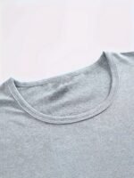 Women'S Casual Sporty T-Shirt, Black Cat Print, Comfort Fit Short Sleeve Tee, Fashion Breathable Casual Top - Image 7