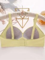 Women'S Push-Up Bra - Comfortable Medium Stretch Underwear With Color Block Design, Everyday Undergarment | Sleek Pushup | Comfortable Fit - Image 5