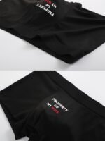 1 Pc Men'S "I Love You, My Girlfriend" Print Boxer Briefs - Ultra Comfortable, High Elasticity, Breathable, Lightweight, Casual Attire, Perfect Valentine'S Gift, Everyday Comfortable Underwear | Playful Print Briefs | Glossy Finish Underwear - Image 6