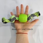 Interactive Dog Chew Toy - Keep Your Pet Entertained And Active With This 1Pc Knot Toy! - Image 7