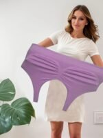 Zimi Collection Women'S Plus Size High-Elasticity Sports Bra - Seamless Wireless Workout Top, Double Layer Support No Padding Needed, Non-Transparent Gym Yoga Running Bra For Everyday & Athletic Activities - All-Season Activewear, Vneck Sports Attire, Seamless Construction, Hollowout Design, Breathable Mesh, Fitness Enthusiasts - Image 2