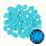 Micro 100Pcs/This Vibrant Luminescent Stone Is Used To Decorate Gardens, Spaces, And Sidewalks, Showcasing Metal Garden Art - Image 3