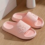 Unisex Cute Cartoon Decor Pillow Slides, Lightweight Soft Sole Home Bathroom Slides, Non-Slip Eva Summer Beach Shoes - Image 9