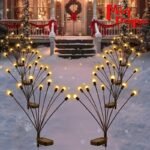 1Pc Solar Firefly Lamp: Add A Magical Glow To Your, Or Party For Christmas, Halloween, Thanksgiving Easter Gift Halloween Gift