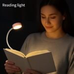 Adjustable Reading Light With 3 Color Modes ? Compact Design For Nighttime Reading, Soft Led Light For Eyes Protection, Battery-Powered, Perfect For Home Or Office Use, Reading Lamp, Portable Reading Light, Adjustable Brightness Light, Simple Button Control - Image 6