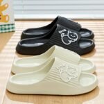 Unisex Cute Cartoon Decor Pillow Slides, Lightweight Soft Sole Home Bathroom Slides, Non-Slip Eva Summer Beach Shoes - Image 13