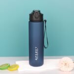 1Pc750Ml/21Oz Water Bottles With Straw, Large Capacity Motivational Time Marker Water Bottle Reusable Plastic Leakproof Durable Water Jug For Gym Work Travel And Outdoor Sports - Image 7