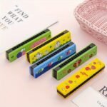 12 Styles Kids Harmonica - Lightweight Cartoon Design With Double Row Of 16 Holes, Vibrant Colors & Playful Animal/Object Illustrations, Includes Case - Musical Instrument Toy For Youngsters & Adult Beginners, Christmas Halloween Gifts, Beginner Musical Instrument, Cartoon Style, Durable Construction, Beginner Musicians, Best For Christmas - Image 5