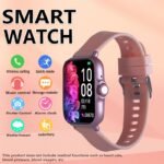 1.83-Inch Multifunctional Smartwatch Suitable For Men And Women - Wireless Call/Text Message Reminder, Multiple Sports Modes, Remote Camera And Music Playback, Long-Term Sitting Reminder, Metal Body With Silicone Strap, Perfect Holiday Gift - Image 6