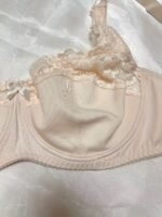 Plus Size Sexy Bra, Women'S Bow Decor Contrast Lace Wide Strap Non Padded Underwire Bra - Image 8