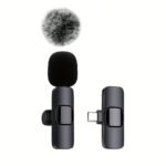 Professional Wireless Lavalier Microphone, Mini Wireless Clip-On Microphone For Smartphones, Laptops, For Recording Videos, Live Streaming, Interviews And Video Blogging - Image 3