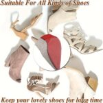 1 Roll High Heel Sole Anti-Slip Pad, Noise Reducing Trimming Shoe Sole Protector Sticker, Wear-Resistant Self-Adhesive Anti-Slip Decal, Extended Anti-Slip Sticker - Image 4