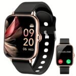 Smartwatch For Men & Women - Wireless 5.0, Multiple Sports Modes, Compatible With Iphone & Android, Usb Rechargeable, Battery, Stylish Black Design With Colorful Display, Perfect Gift For Any Occasion, Fitness Tracking Watch, Everyday Wearable, Modern Wearable, Durable Strap - Image 7