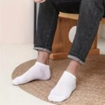 5Pairs Spring And Summer Men'S Versatile Sports Ankle Socks, Spring And Autumn Simple Breathable Short Socks, Autumn And Winter Outdoor Versatile Unisex Invisible Socks - Image 10
