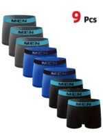 1/3/6 Packs Of Men'S Breathable Quick-Drying Boxer Briefs With High Elasticity And Skin-Friendly Material, Adult Underwear For Men'S Casual Sports Underwear, Suitable For S/M/L Sizes - Image 8